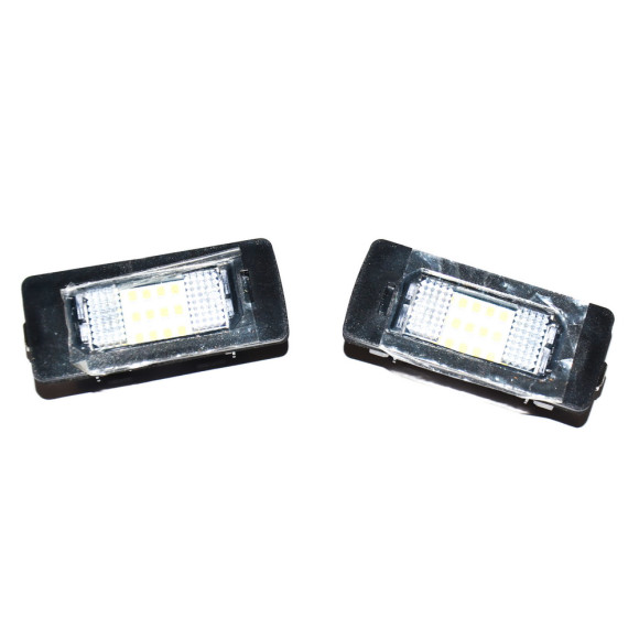 Lampki zestaw podświetlenie tablicy rejestracyjnej BMW E39 E60 E61 E90 E91 E92 E71 X6 - 63267165646