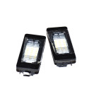 Lampki zestaw podświetlenie tablicy rejestracyjnej BMW E39 E60 E61 E90 E91 E92 E71 X6 - 63267165646