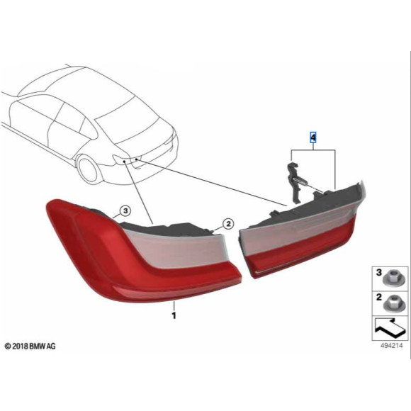 Oryginał BMW - 63217420453