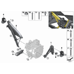 Łącznik stabilizatora BMW I01 i3 60Ah 94Ah 120Ah - 22116793362
