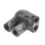 Łącznik lewy dyszy spryskiwacza szyb BMW E38 730i 740i 750i, prod do 04.1995r - 61668360467