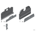 Łącznik grzebieniowy BMW E81 E82 E87 E90 F01 F02 F04 F06 F10 F13 F15 MINI  - 61136825781