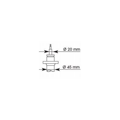 AMORTYZATOR BMW P. 3 (E30) 1.6-2.4D 09.82-12.90 LE/PR