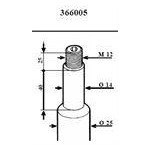 AMORTYZATOR BMW P. 5 (E34), 7 (E32) 1.8-3.4 09.86-09.95 LE/PR