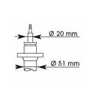 AMORTYZATOR BMW P. 3 (E30) 1.6-2.7 09.82-06.94 LE/PR