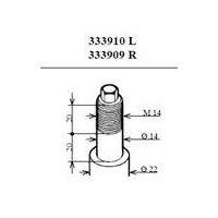 AMORTYZATOR BMW P. 3 (E36) 1.6I-1.9I 09.90-08.00 LE