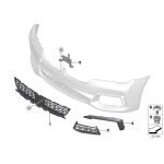 Kratka wlotu powietrza zderzaka przód  środkowa BMW G11 G12 725 730 740 750 M760 - 51118061124