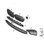 Kratka boczna otwarta lewa BMW X5 X6 F85 F86 M - 51118056261