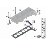 Śruby głowicy BMW X5 E90 F01 F07 F10 F13 X4 F30 330d 325d 640d 525d 530d 535d 730d 740d - 11128513130