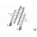 Kpl. elementów uszczelniających BMW K50 K51 K52 R1200 R1250 - 31428532724