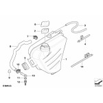 Korek chłodnicy BMW K40 K43 K44 K1200S K1200R K1300R - 17117105800