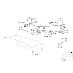 51242230431 Przycisk systemu zamykania klapy E34 M5 3,6 3,8 - 51242230431 - Części oryginalne BMW Łódź | Sklep internetowy BMW