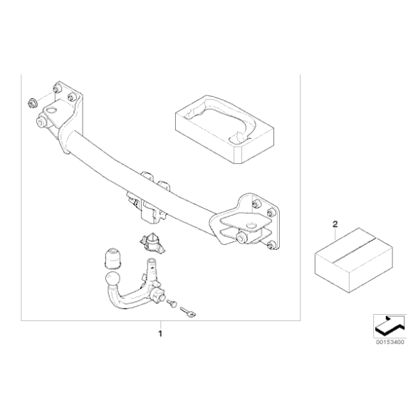 Oryginał BMW - 61138357028