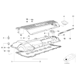 11120034108 Uszczelka pokrywy BMW E36 E39 E38 520 523 528 320 323 325 328 728 - 11120034108 - Części oryginalne BMW Łódź | Sklep internetowy BMW