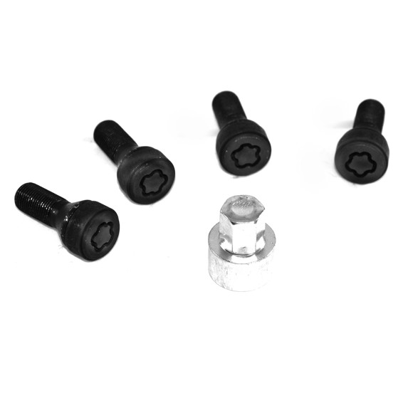 Komplet śrub zabezpieczających BMW F20 F07 F10 F11 F25 X3 E25 E70 X5 E71 X6 - 36136792851