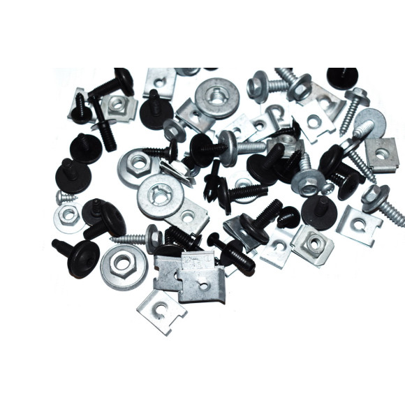 Komplet elementów montażowych zderzaka przód BMW E60 E61 520 525 530 535 540 545 550 - 51112411732