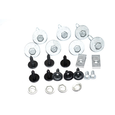 Komplet elementów montażowych spoilera przód MINI R50 R52 R53 Cooper One 1.4i 1.6i S - 51112311958