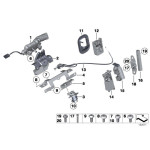 51247840617 Zamek pokrywy bagażnika z mikroprzełącznikiem BMW E46 E60 E63 E64 E81 E85 E87 E88 E90 E92 - 51247840617 - Części oryginalne BMW Łódź | Sklep internetowy BMW