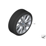 Koło zimowe V-Speiche 450 19`` BMW F15 X5 25dX 25d 30dX 25iX 35dX 35iX 40dX 40eX 50iX M50dX - 36112349631