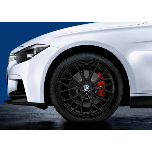 Koło zimowe DOUBLE SPOKE 18`` 405M czarny mat BMW F30 F31 F32 F33 F36 - 36112289748
