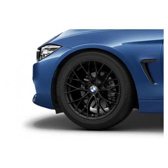 Koło zimowe DOUBLE SPOKE 18`` 405M czarny mat BMW F30 F31 F32 F33 F36 - 36112289748