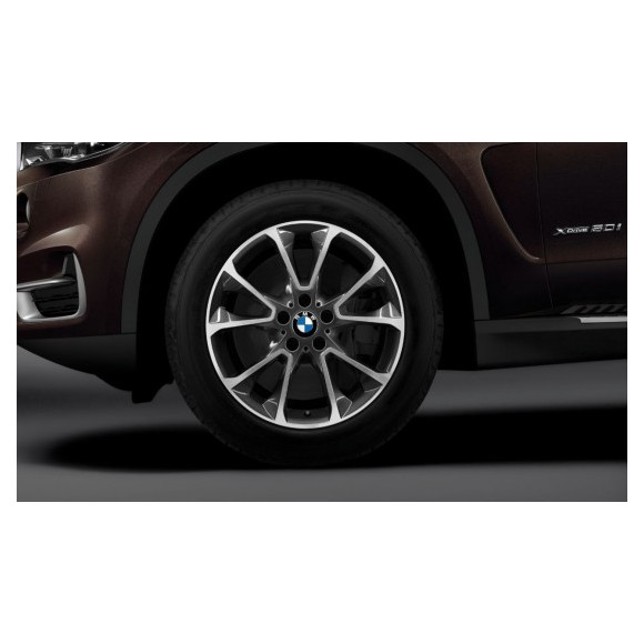 Koło zimowe 19" STAR SPOKE 449 ORBIT GREY BMW F15 25d 28iX 35iX 35dX 40dX 40eX 50iX M50dX - 36112349633
