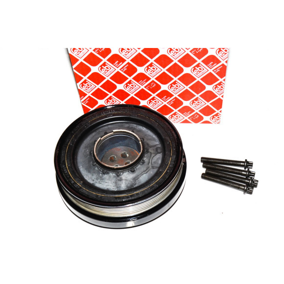 Koło pasowe wału zestaw BMW E60 E87 E81 X1 X3 E90 116d 118d 120d 318d 320d 520d N47 - 11237823191