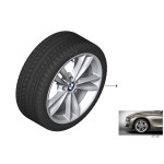 Koło kompletne zimowe 18`` V SPOKE BMW F34 318d 320d 320i 328i 330d 335d 335i - 36110047962