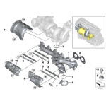 11628575132 Kolektor wydechowy BMW G05 G06 G07 G11 G12 G30 G31 750dX M550dX X5 X6 X7 M50dX - 11628575132 - Części oryginalne BMW Łódź | Sklep internetowy BMW