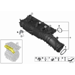 11617617500 Kolektor ssący BMW F39 X2 F45 F46 F48 X1 MINI F54 F55 F56 F57 F60 - 11617617500 - Części oryginalne BMW Łódź | Sklep internetowy BMW