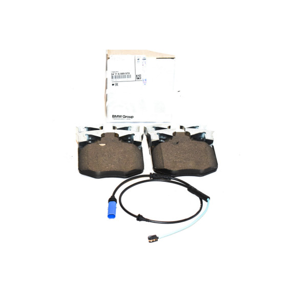 Klocki hamulcowe z czujnikiem przód BMW G30 G31 G32 - 34108877042