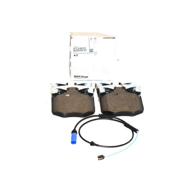 Klocki hamulcowe z czujnikiem przód BMW G30 G31 G32 - 34108877042