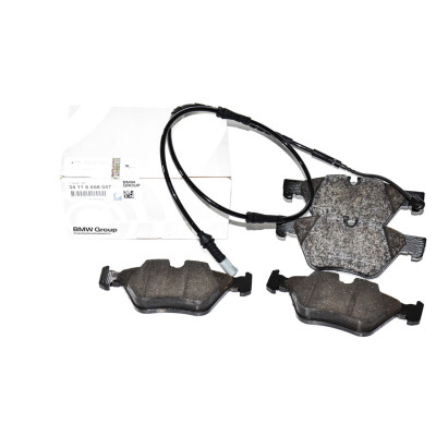 Klocki hamulcowe z czujnikiem przód BMW F10 F10N F11 F11N 518d 520d 520i 523i 525d 528i 530i - 34112449269