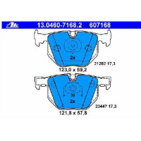 Klocki hamulcowe tył E65 730d 730i 735i