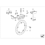 Klocki hamulcowe tył BMW K21 K22 K23 K25 K27 K28 K29 K32 K33 R21 R22 R28 - 34212335465