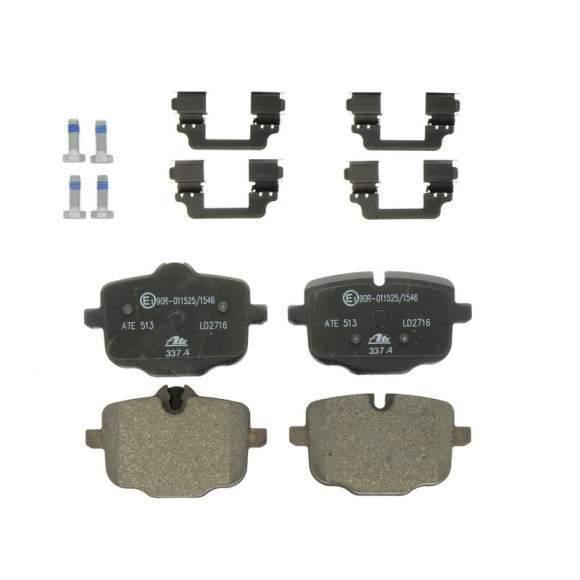 Klocki hamulcowe tył BMW G01 G02 G05 G06 G07 G11 G12 G14 G16 G30 G31 G32 - 34216867175