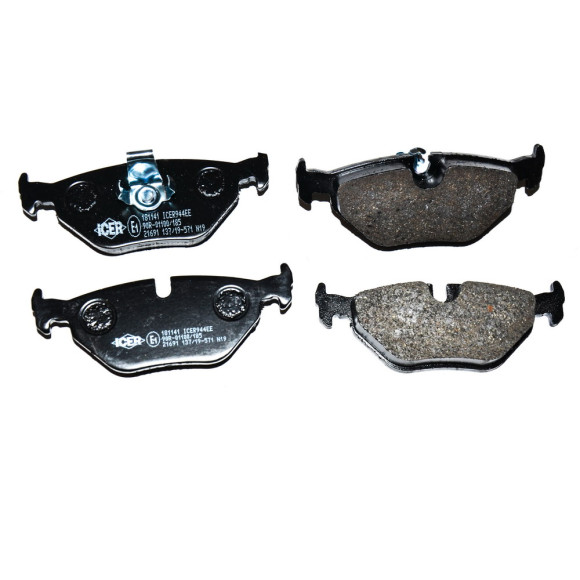 Klocki hamulcowe tył BMW E39 520i 520d 523i 525i 520d 525tds 528i 530i 530d 535i 540i - 34216761281