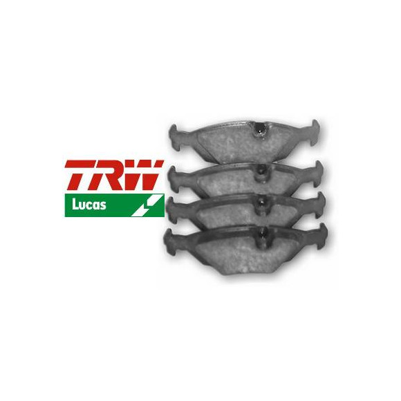 Klocki hamulcowe tył BMW E30 316i 318i 318is 320i 320is 323i 324td 325e 325i 325ix - 34211158912