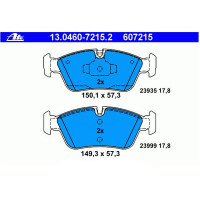Klocki hamulcowe przód E90 316i 318d 318i 320i