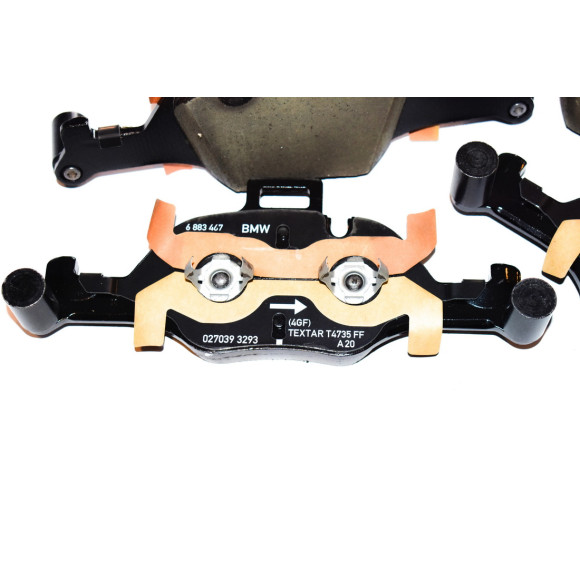 Klocki hamulcowe bezazbestowe BMW G05 G06 G11 G12 G30 G32 X5 X6 - 34116883470