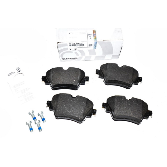 Klocki hamulcowe przód BMW G01 G02 X3 X4 G30 G31 518 520 525 18d 20i 20d 30i - 34106884492