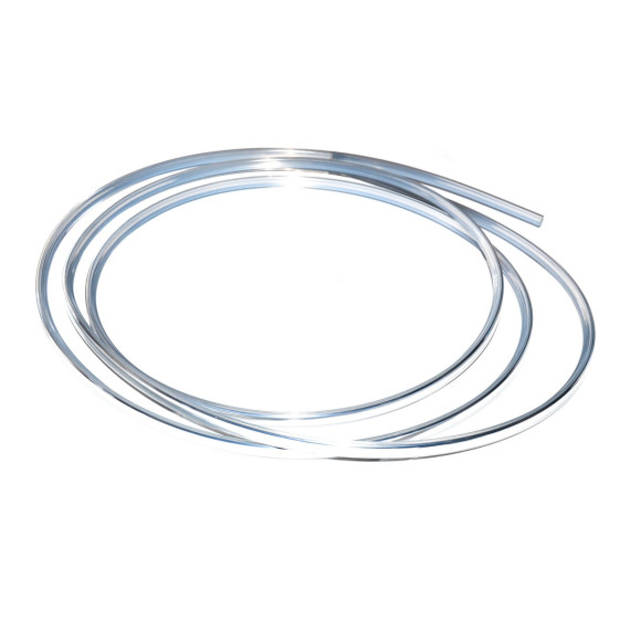 Listwa ozdobna uszczelka szyby przód chrom BMW E30 316 318 320 323 324 325 - 51311884402