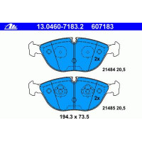 Klocki hamulcowe przód BMW E38 740d 750i 750iL Z8 - 34116761246