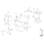 Klocki hamulcowe przód BMW E84 X1 E90 E91 E92 318 320 325 328 323 16d 18d 20d 23d 28i 20i - 34116780711