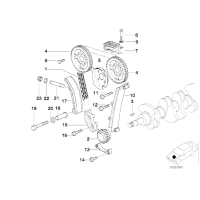 Napinacz łańcucha rozrządu BMW E30 E36 Z3 318is 318ti M42 M44 - 11311743187