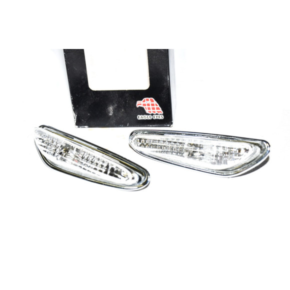 Kierunkowskazy boczne białe BMW E87 E81 E88 E82 E84 X1 E90 E91 E92 E93 - 63137253325