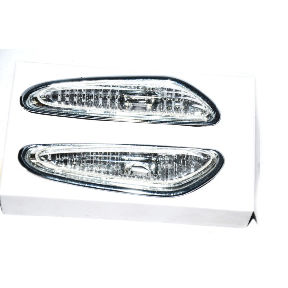 Kierunkowskazy boczne białe BMW E87 E81 E88 E82 E84 X1 E90 E91 E92 E93 - 63137253325