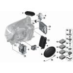 Kierunkowskaz LED prawy BMW F32 F33 F36 F80 F82 F83 418 420 428 430 435 440 M3 - 63117379840