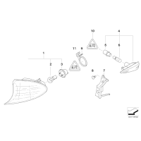 Kierunkowskaz boczny -  63137165914