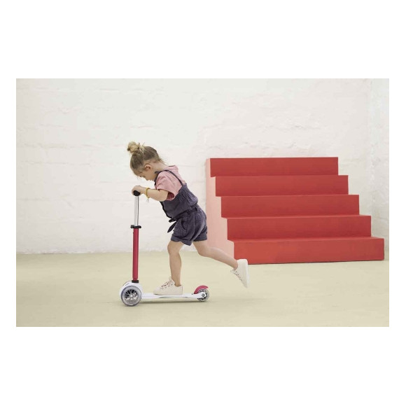 Kids Scooter deskorolka BMW biało malinowy - 80932450902